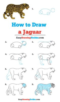 sketch how to draw a jaguar and imagine the jaguar as a metaphor for overcoming challenges.